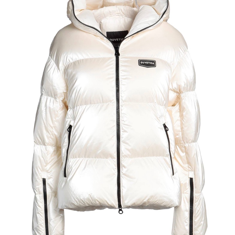 Duvetica Women's Ivory Puffer Coat